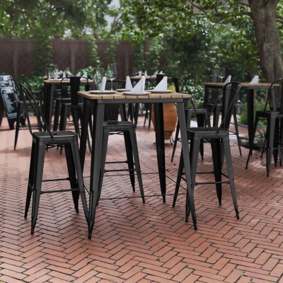 Комплект барный: стол, 2 стула UrbanBar - купить в Балапане