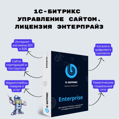 1С-Битрикс: Управление сайтом. Лицензия Энтерпрайз - купить в Балапане